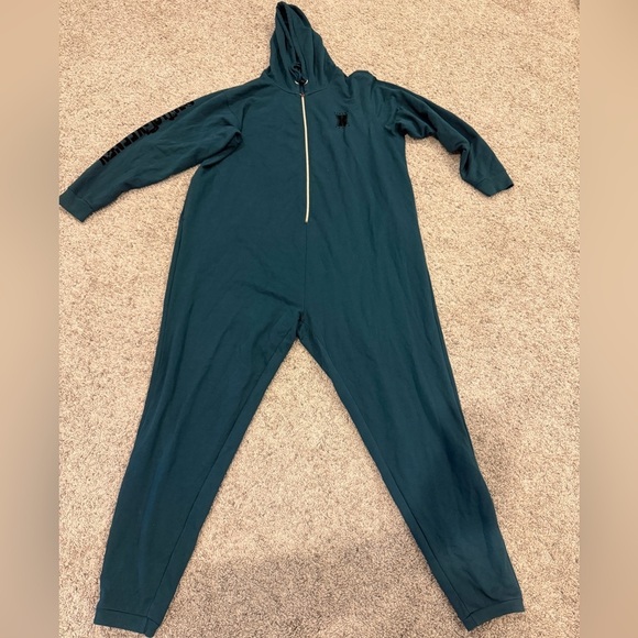 Savage X Fenty Blue Footies One Piece - Picture 3 of 10